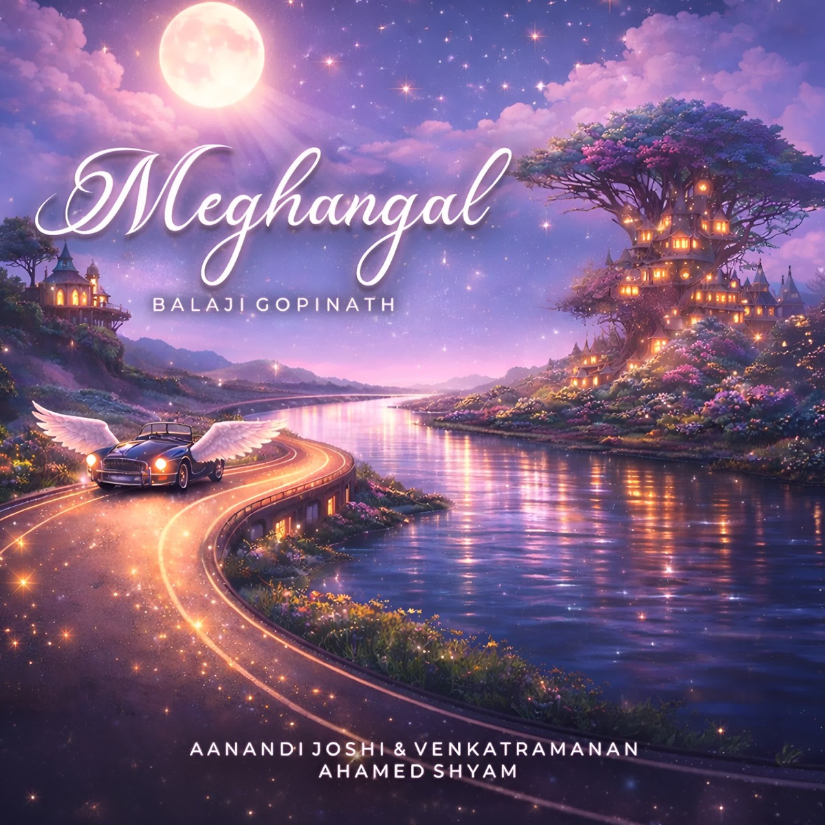 Meghangal - Single by Balaji Gopinath, Aanandi Joshi, Venkatramanan & Ahamed Shyam album cover