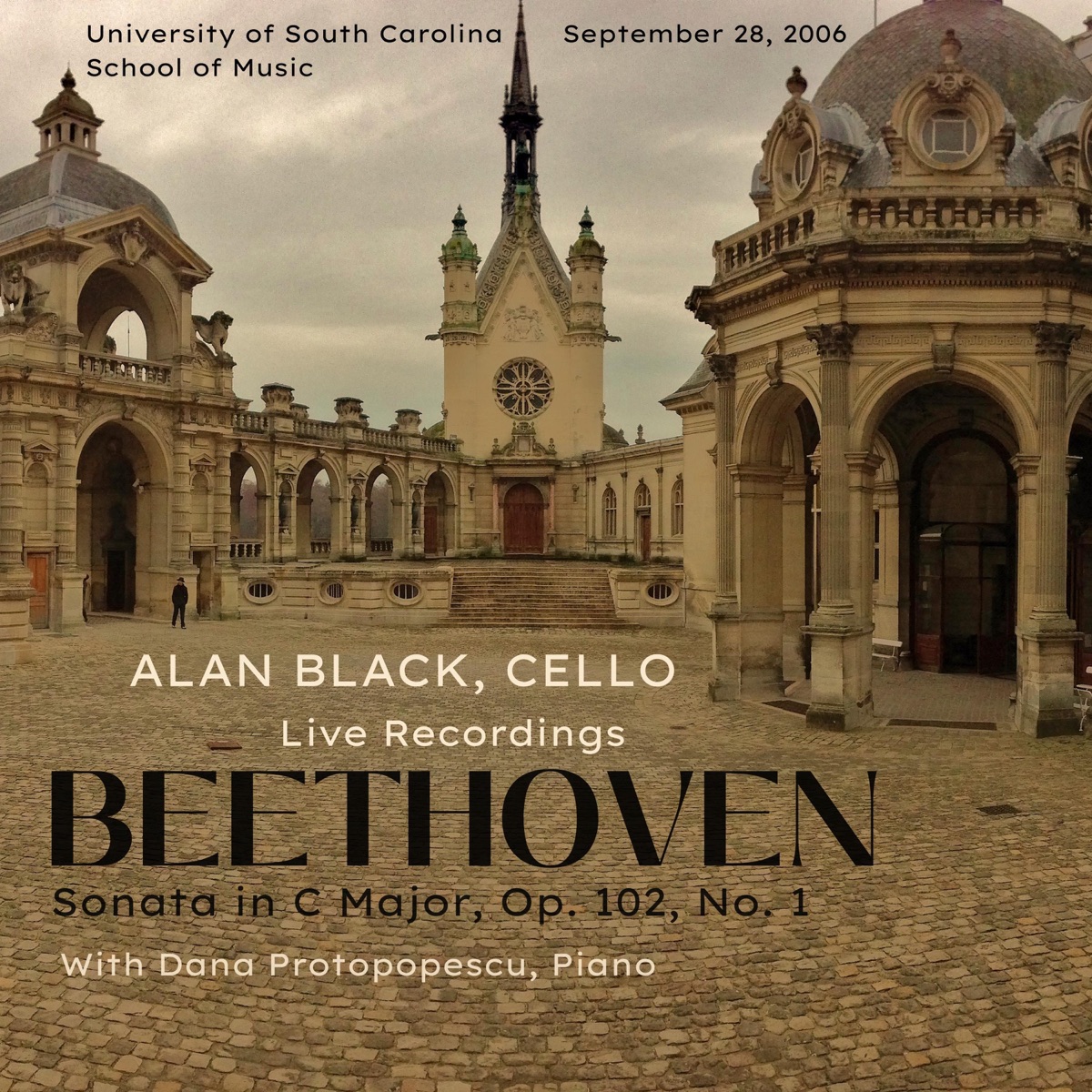 Beethoven: Sonata in C Major, Op. 102, No. 1 for Cello and Piano - EP by Alan Black album cover