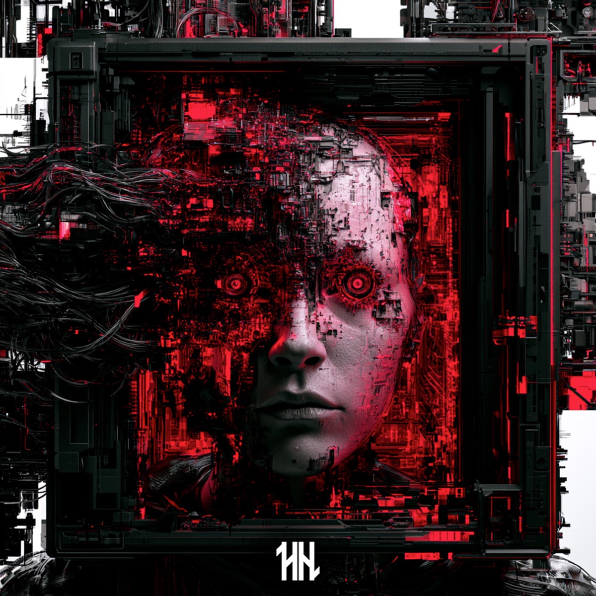 ALONE IN THE MACHINE - Single by Monyal & Fyloh album cover