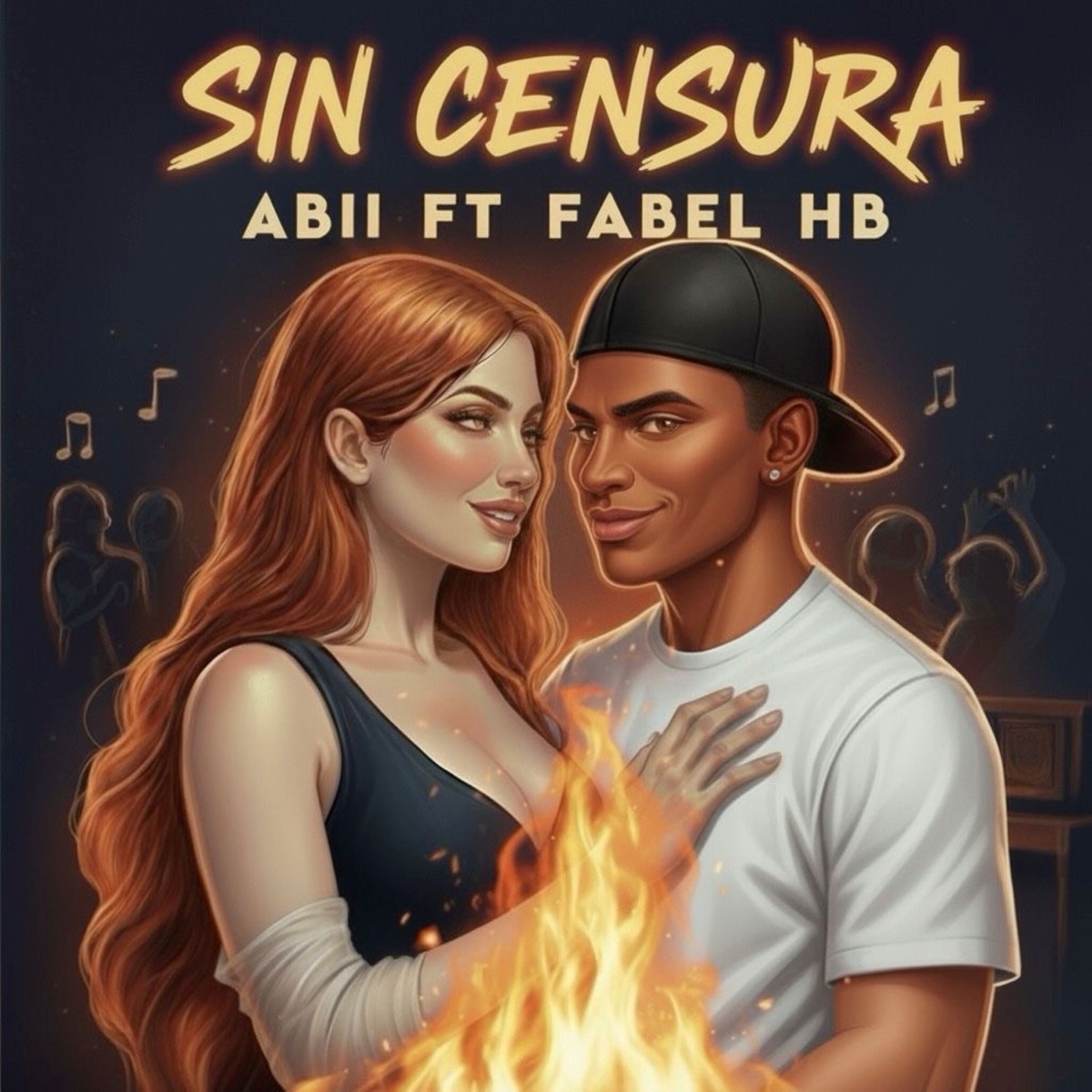 Sin Censura - Single by Abii Music & Fabel HB album cover