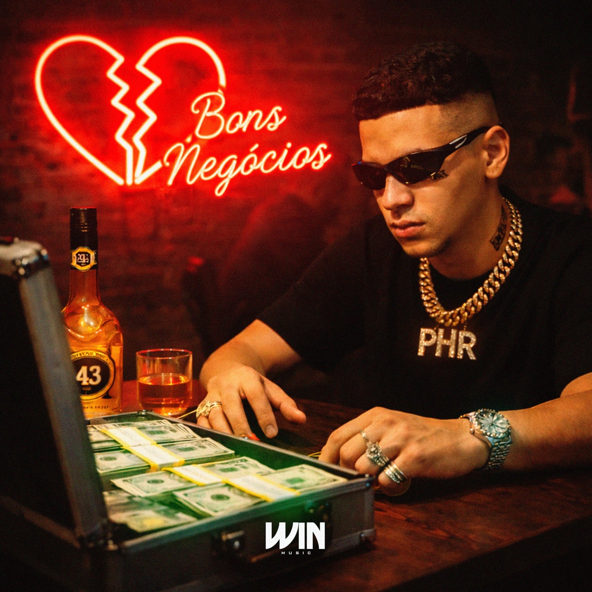 Bons negócios - Single by Win Music, MC PHR & Caio Kazzi album cover