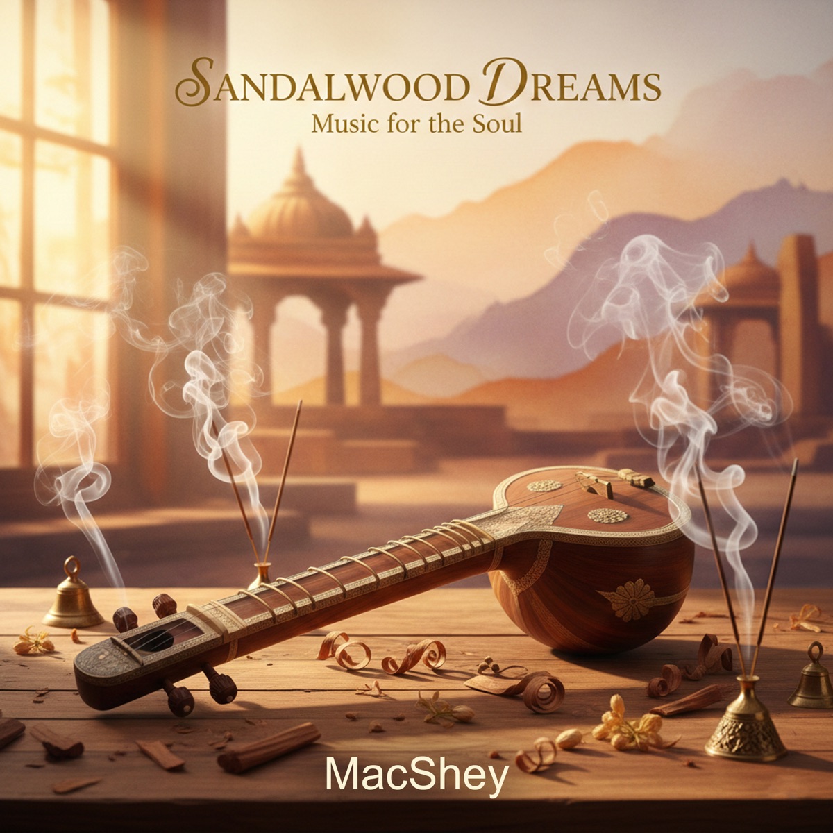 Sandalwood Dreams (Instrumental) - Single by MacShey album cover