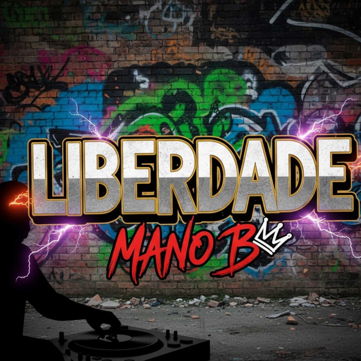 Liberdade Mano B - Single by MC JUNINHO DA CP & dj game beat album cover