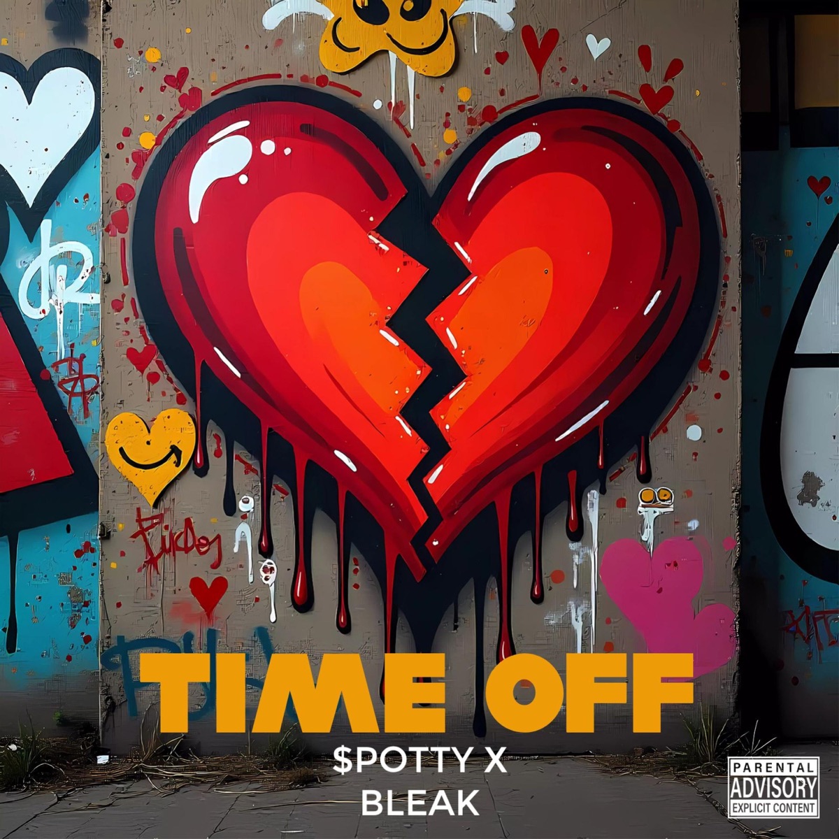 Time Off (feat. Bleak) - Single by $potty album cover