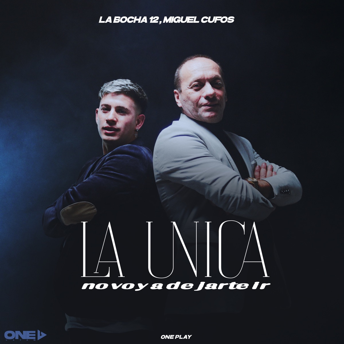 La Única / No Voy a Dejarte Ir - Single by La Bocha 12, Miguel Cufos & ONE PLAY album cover