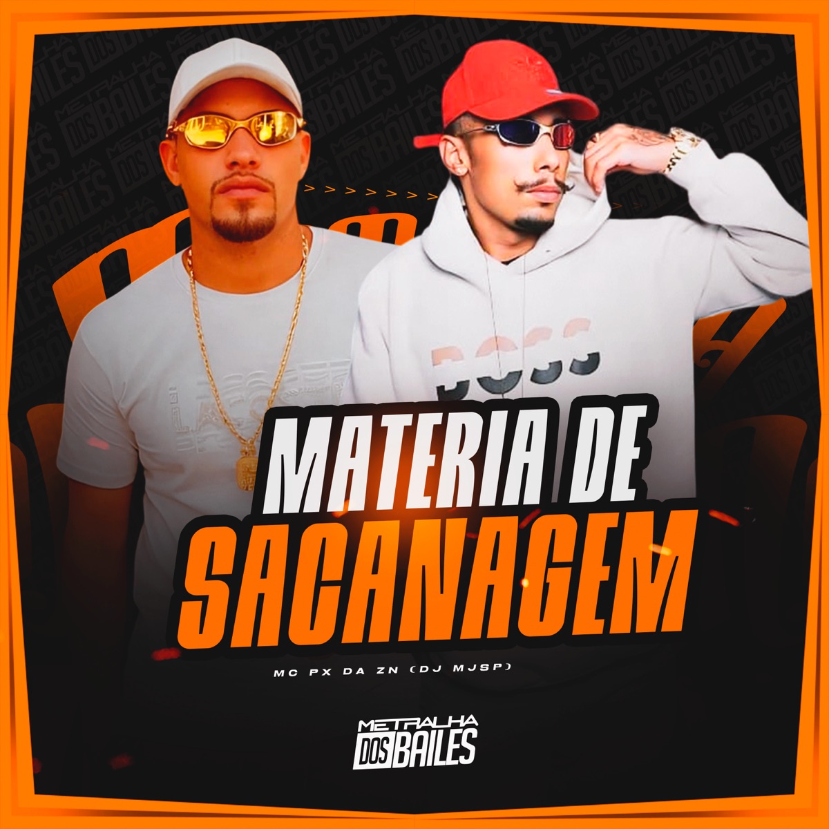 Matéria Da Sacanagem - Single by MC Px da Zn & DJ MJSP album cover
