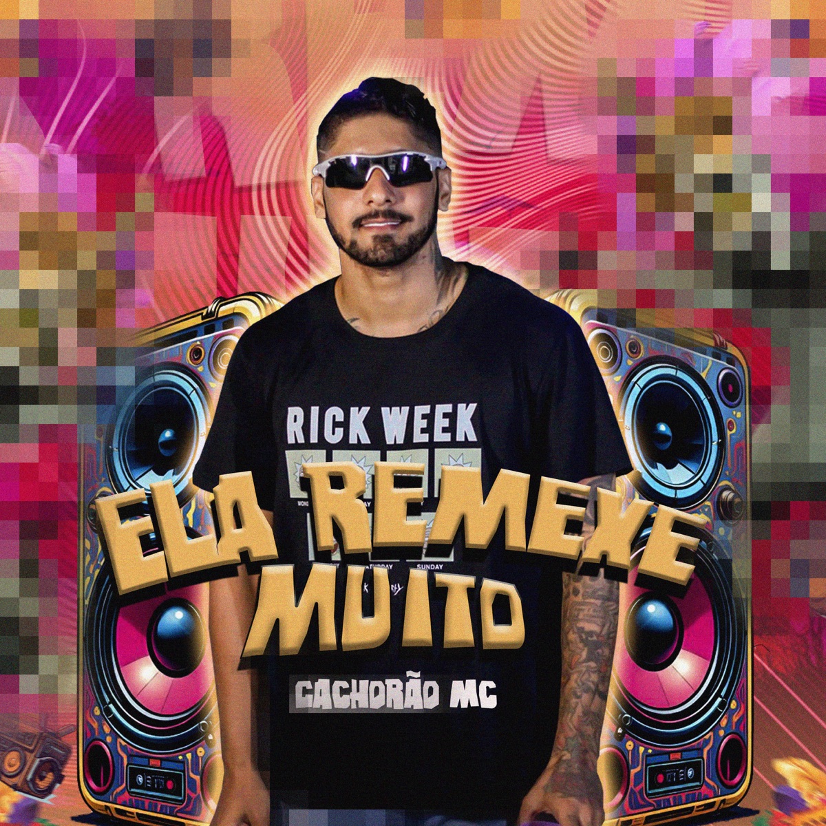 Ela Remexe Muito - Single by Cachorrão MC album cover