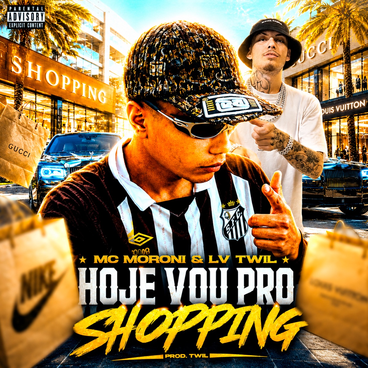 Hoje Vou pro Shopping (feat. LV Twil) - Single by Moroni Mc album cover