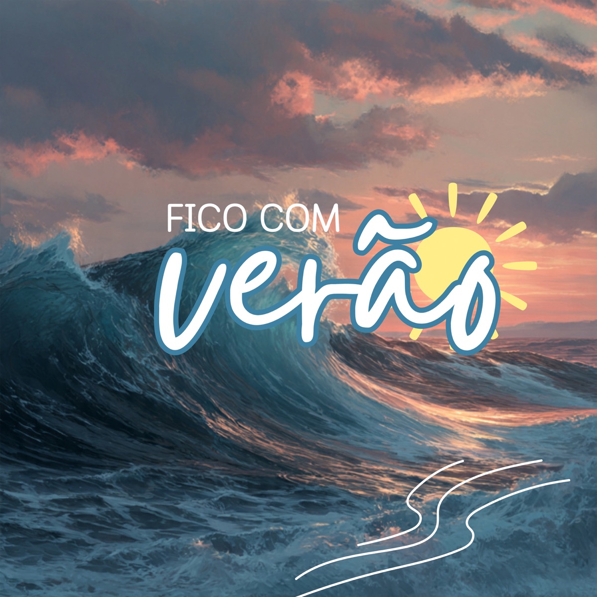 Fico Com Verão - Single by Matheus Bala & Tuca Fernandes album cover