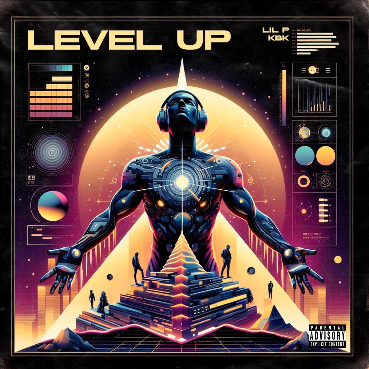 Level Up - Single by Lil P & KBK album cover