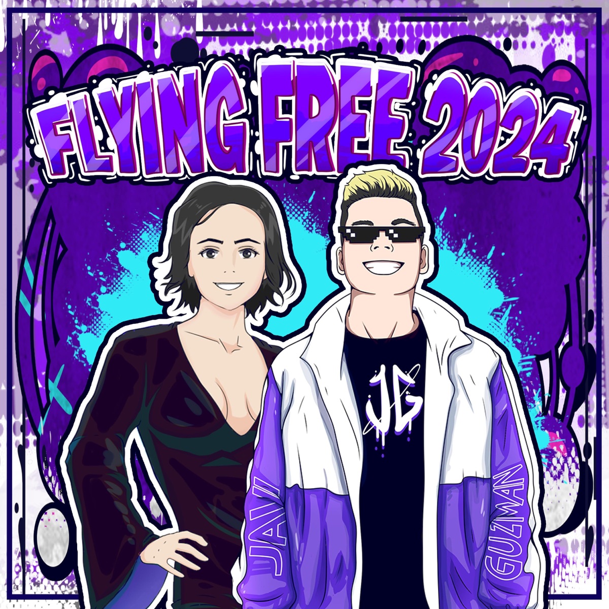 Flying Free 2024 - Single by Javi Guzman & Marian Dacal album cover