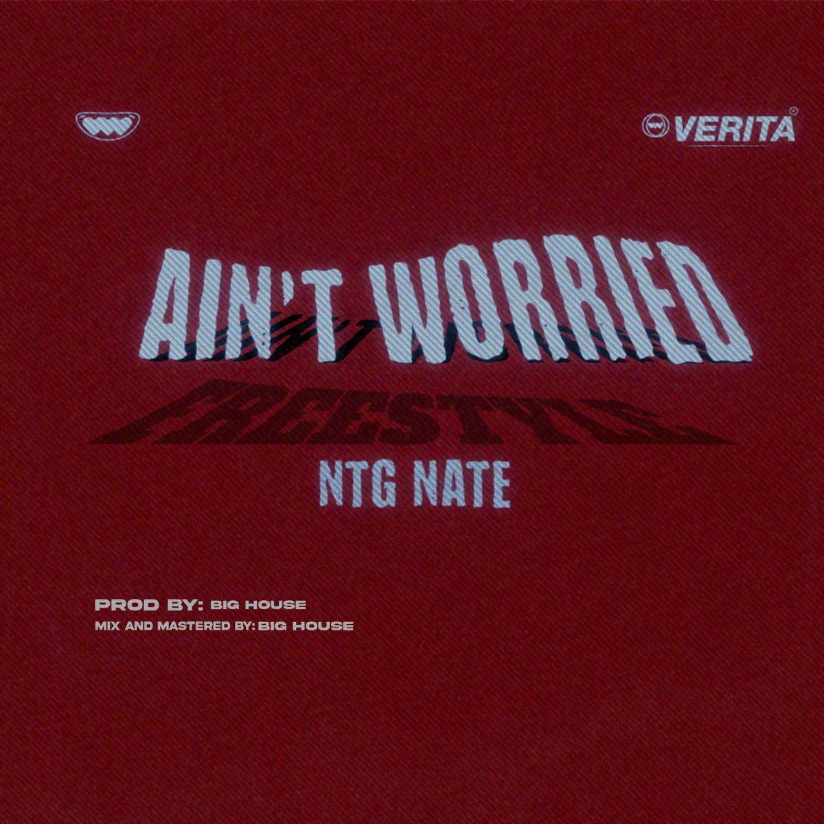 AIN'T WORRIED FREESTYLE - Single by Naeto & Big House album cover