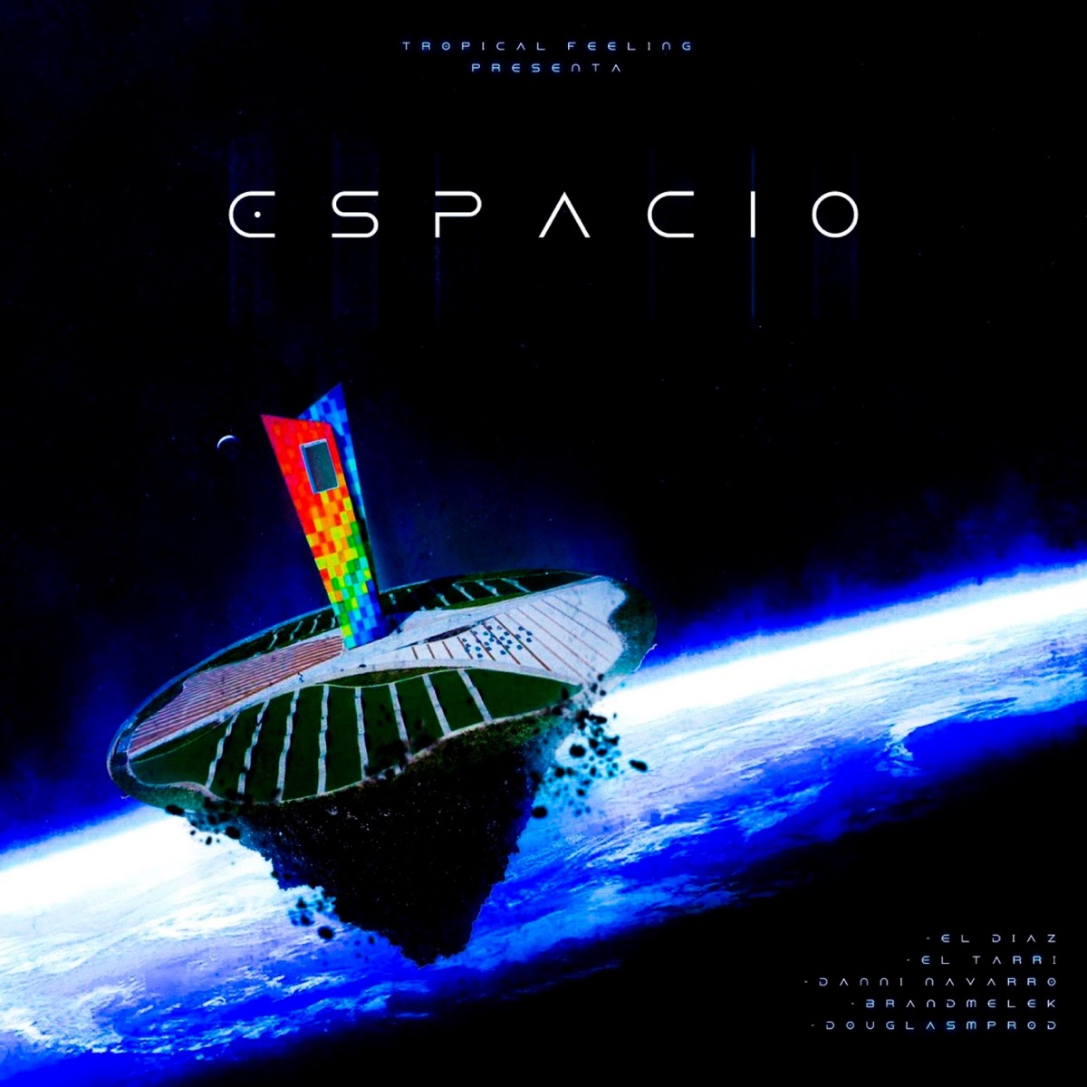 Espacio (feat. Danni Navarro, EL DIAZ, El Tarri & Douglasmprod) - Single by Brandmelek album cover