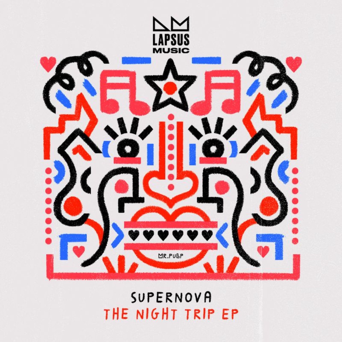 The Night Trip (Extended Mixes) - Single by Supernova album cover