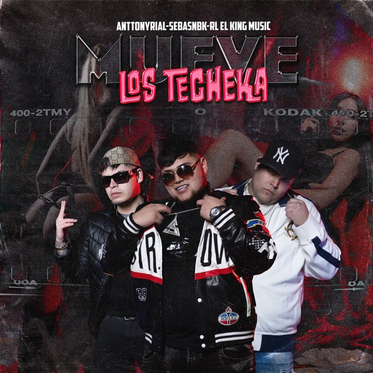 Mueve Los Techeka - Single by Sebasnbk, RL el king music & Anttonyrial album cover