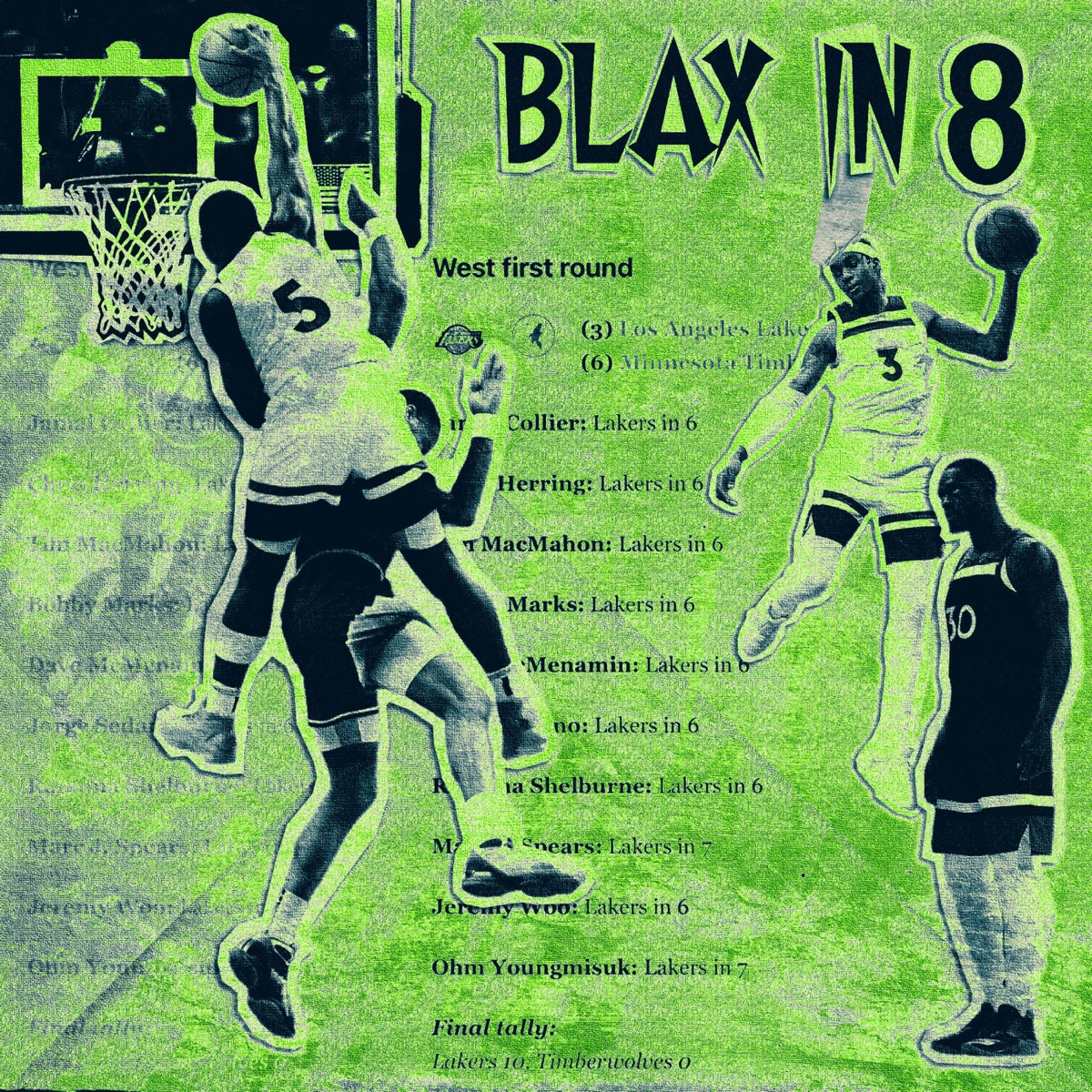 BLAX IN 8 - Single by Blax album cover