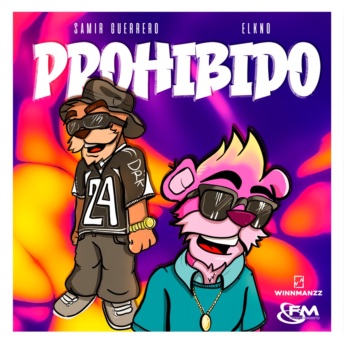 Prohibido - Single by Samir Guerrero & elkno album cover