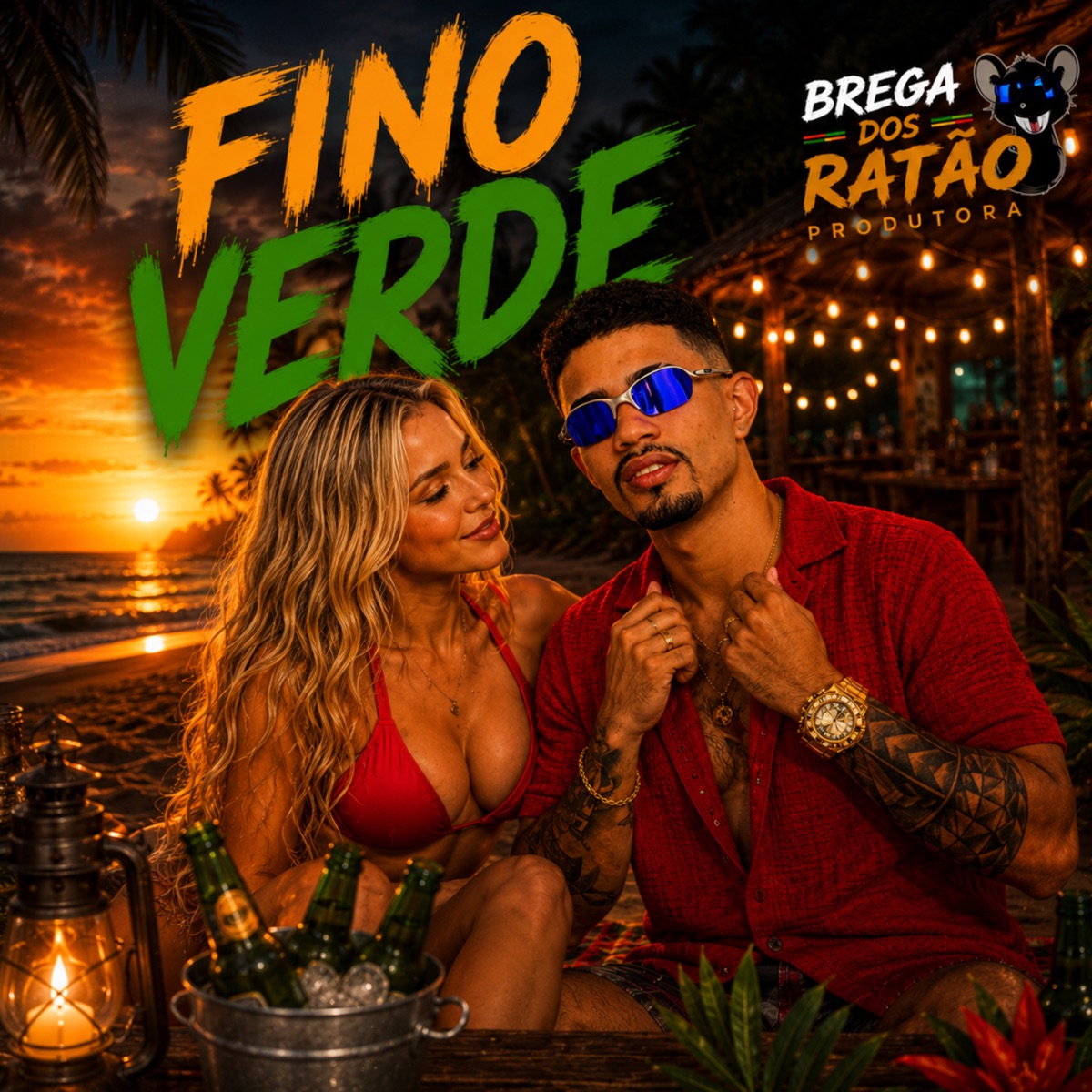 FINO VERDE - Single by MC Juninho 244 album cover