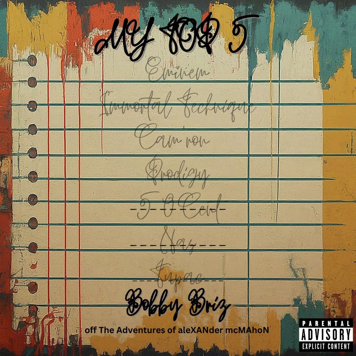 My Top 5 - Single by Bobby Briz album cover