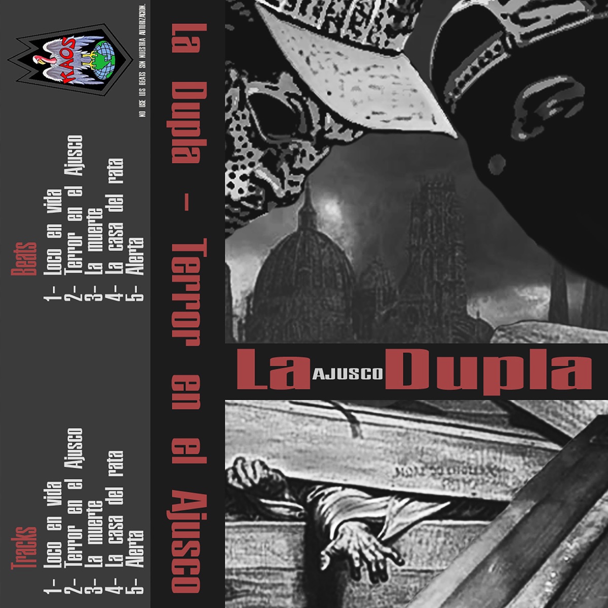 Terror en el Ajusco - EP by Eddy Mugre, Gaceloide & La Dupla album cover