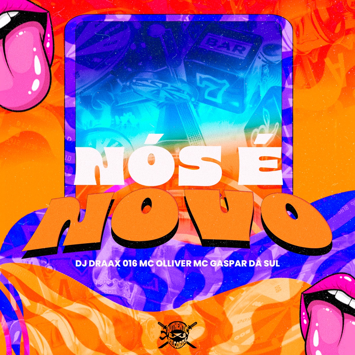 Nós É Novo - Single by MC Olliver, DJ DRAAX 016 & Mc Gaspar da Sul album cover