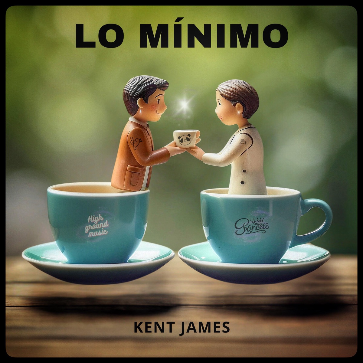 Lo mínimo - Single by KENT JAMES album cover