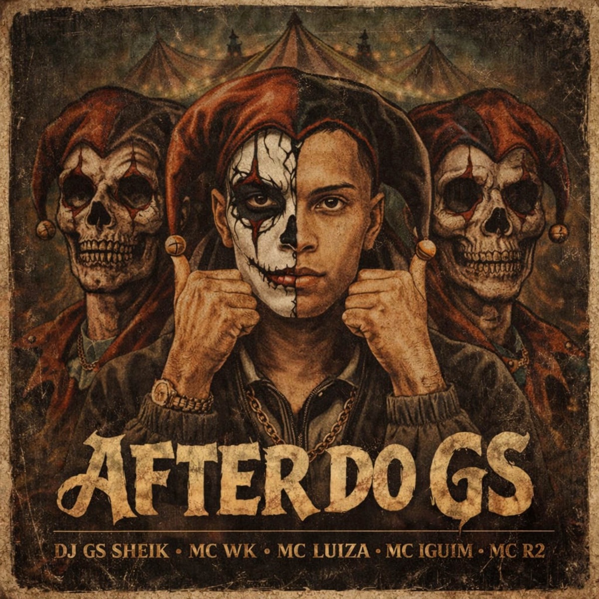 AFTER DO GS (with MC R2) - Single by DJ GS SHEIK, Mc Wk, MC LUIZA & MC IGUIM album cover