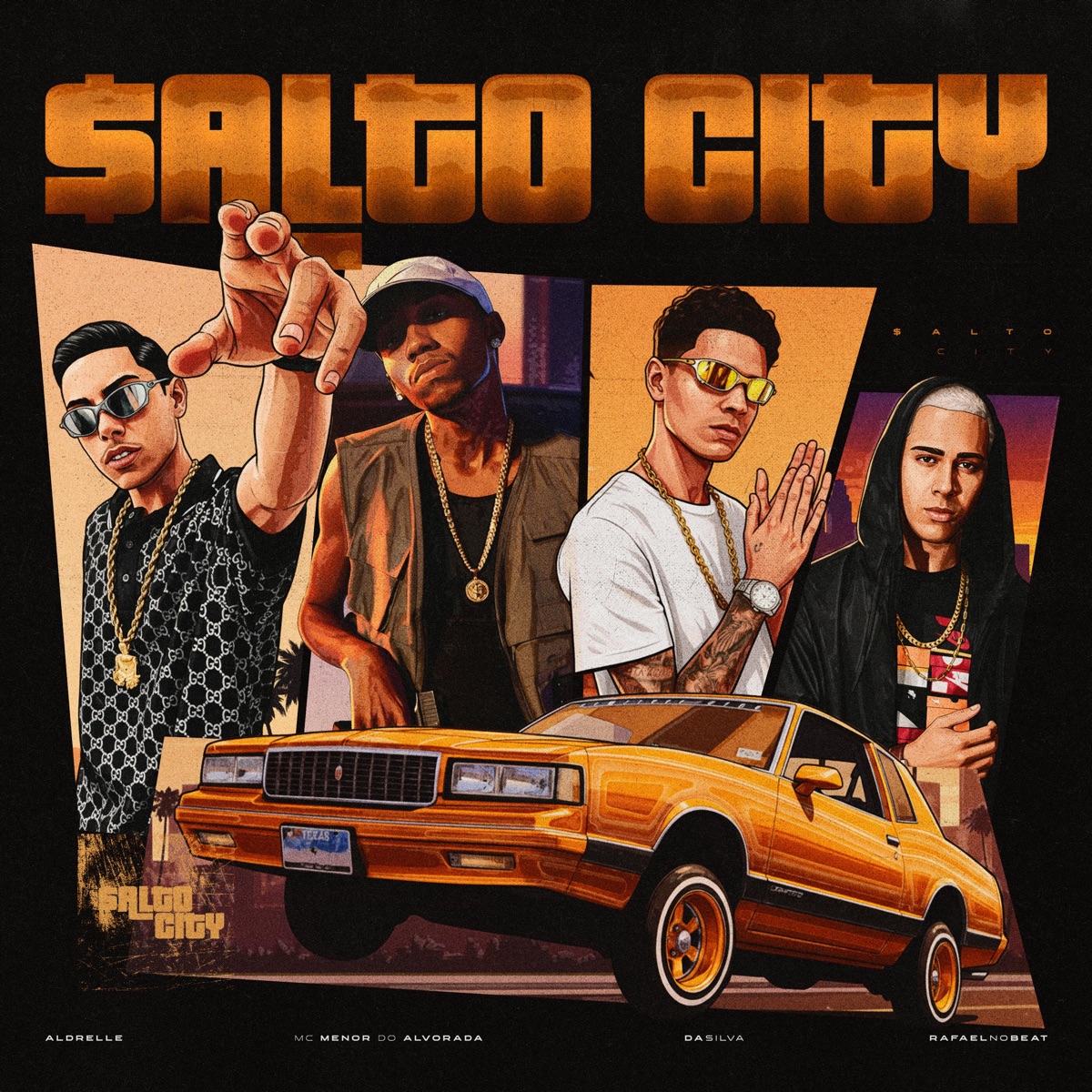 Salto City - Single by Mc Menor Do Alvorada, Dasilva MC, Aldrelle & RafaelNoBeat album cover