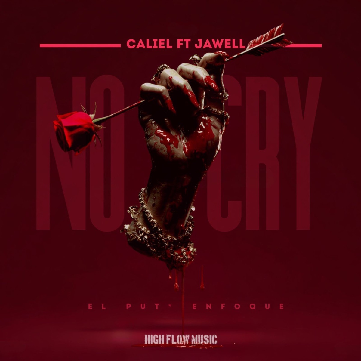No Cry - Single by Caliel & Jawell Brown album cover
