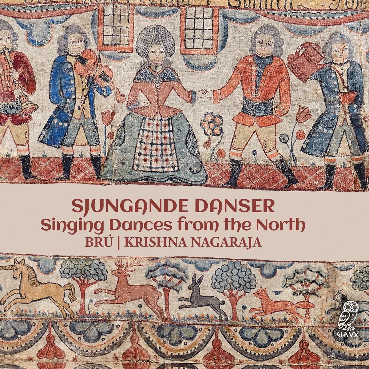 Sjungande Danser: Singing Dances from the North by Brú & Krishna Nagaraja album cover