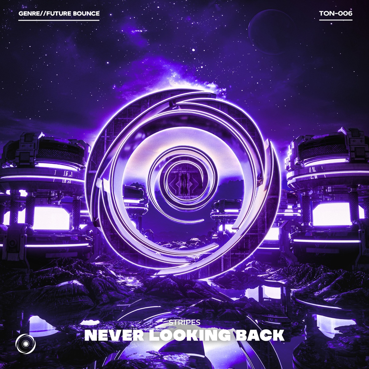 Never Looking Back - Single by Stripes album cover