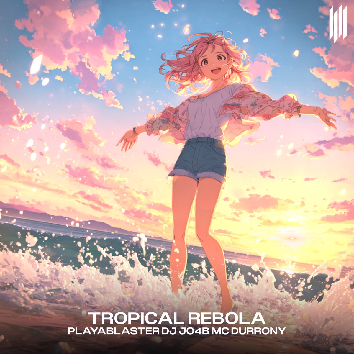 TROPICAL REBOLA - EP by PlayaBlaster, DJ JO4B & MC Durrony album cover