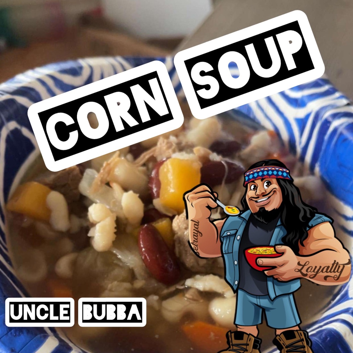 CORN SOUP (feat. UNCLE BUBBA) [Radio Edit] - Single by D-Miinus album cover