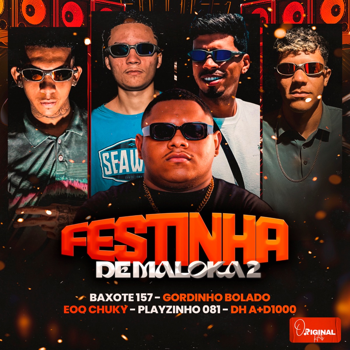 Festinha de Maloka 2 (feat. DH A+D1000) - Single by Gordinho Bolado, Baxote 157, Eoo Chuky & Playzinho 081 album cover