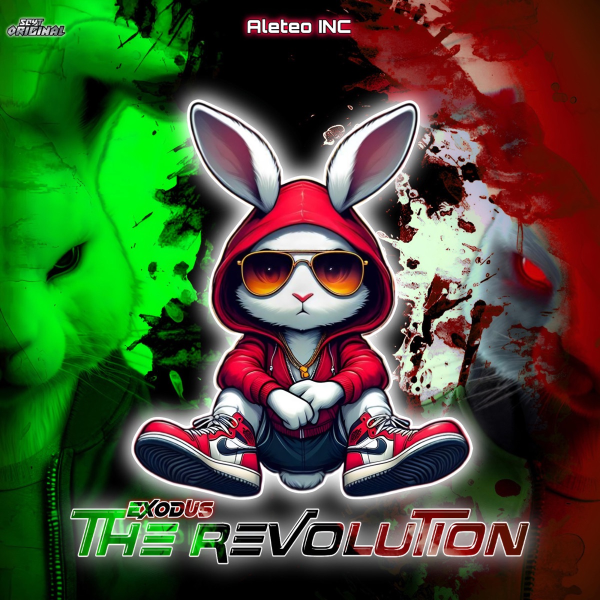Exodus The Revolution by Aleteo inc album cover