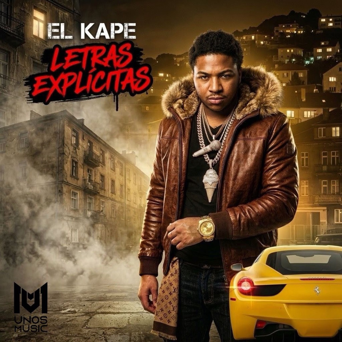 LETRAS EXPLICITAS - Single by EL KAPE & Unos Music album cover
