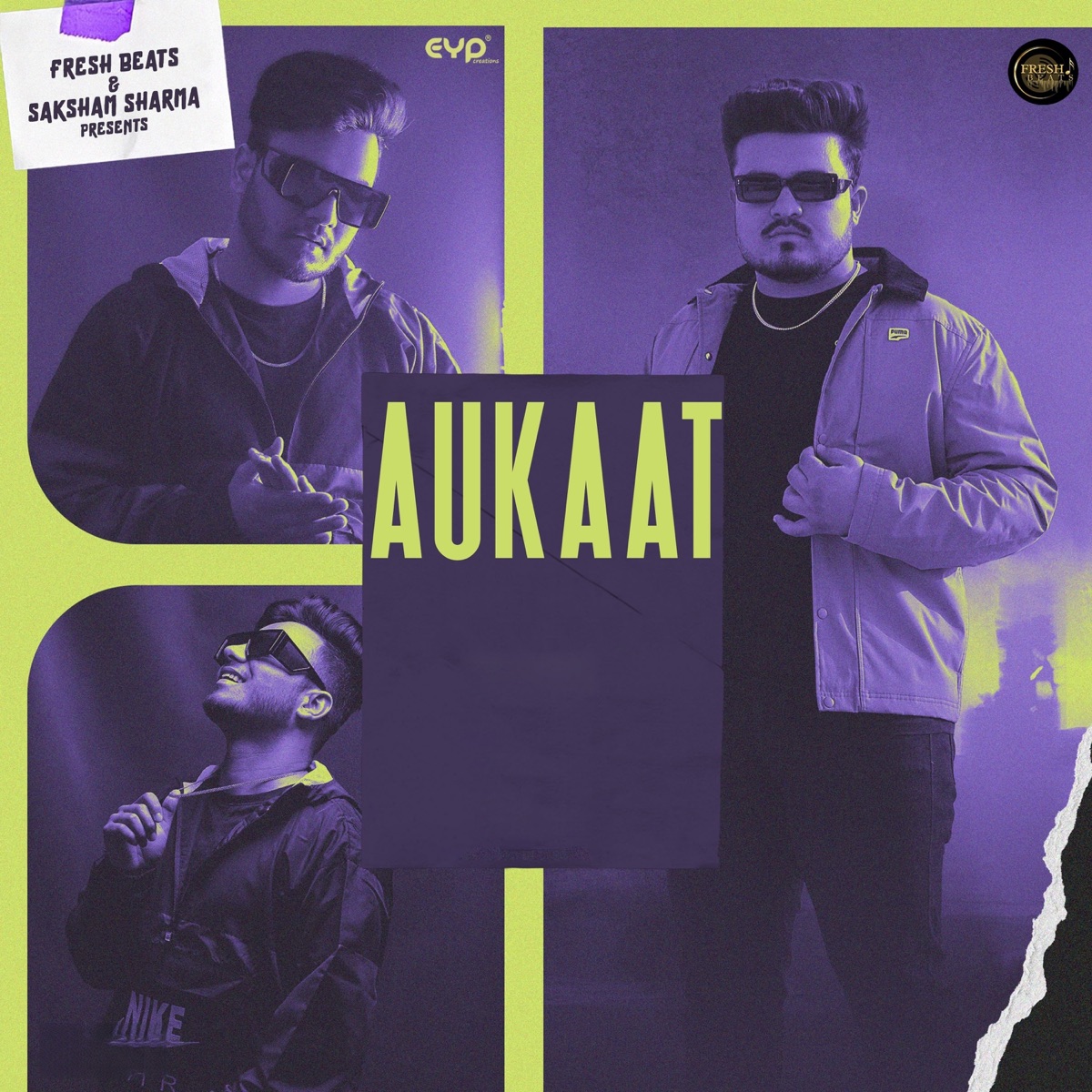 Aukaat - Single by Saksham sharma, Apoorav & Mt 35 album cover