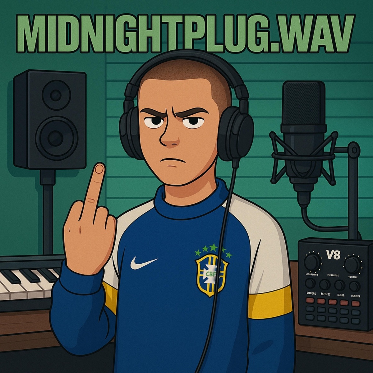 MidnightPlug.wav - EP by 64 Answers album cover