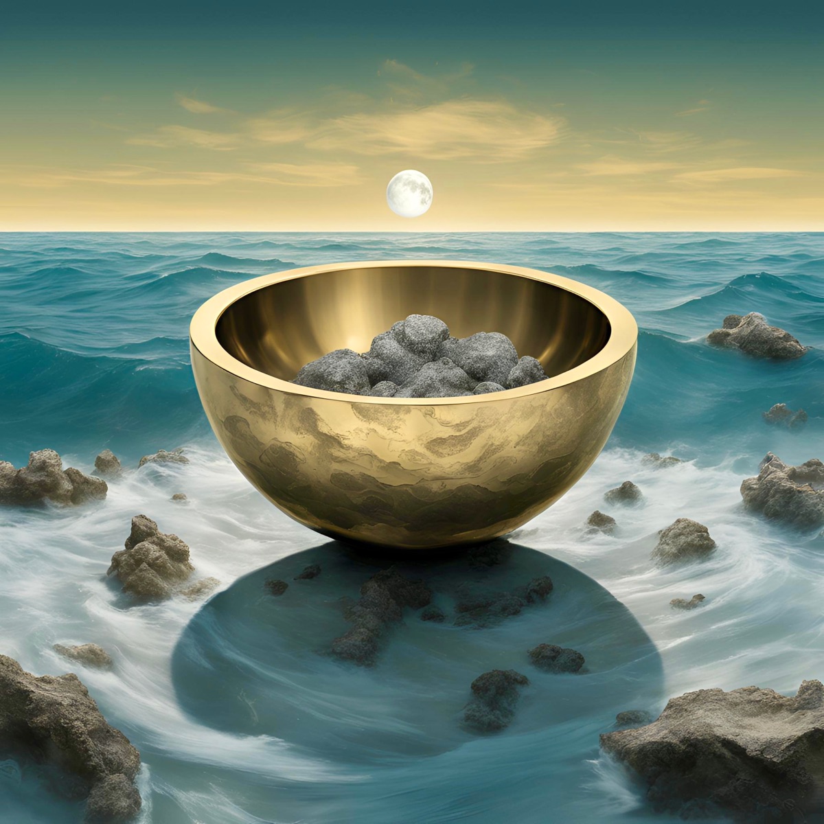 Tides Around the Moon - EP by Lincoln Jesser album cover