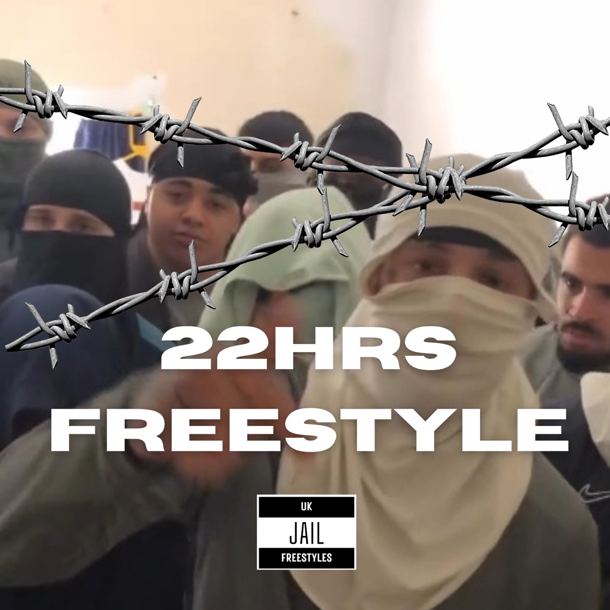 22Hrs Freestyle (feat. Rakz) - Single by UK JAIL FREESTYLES album cover