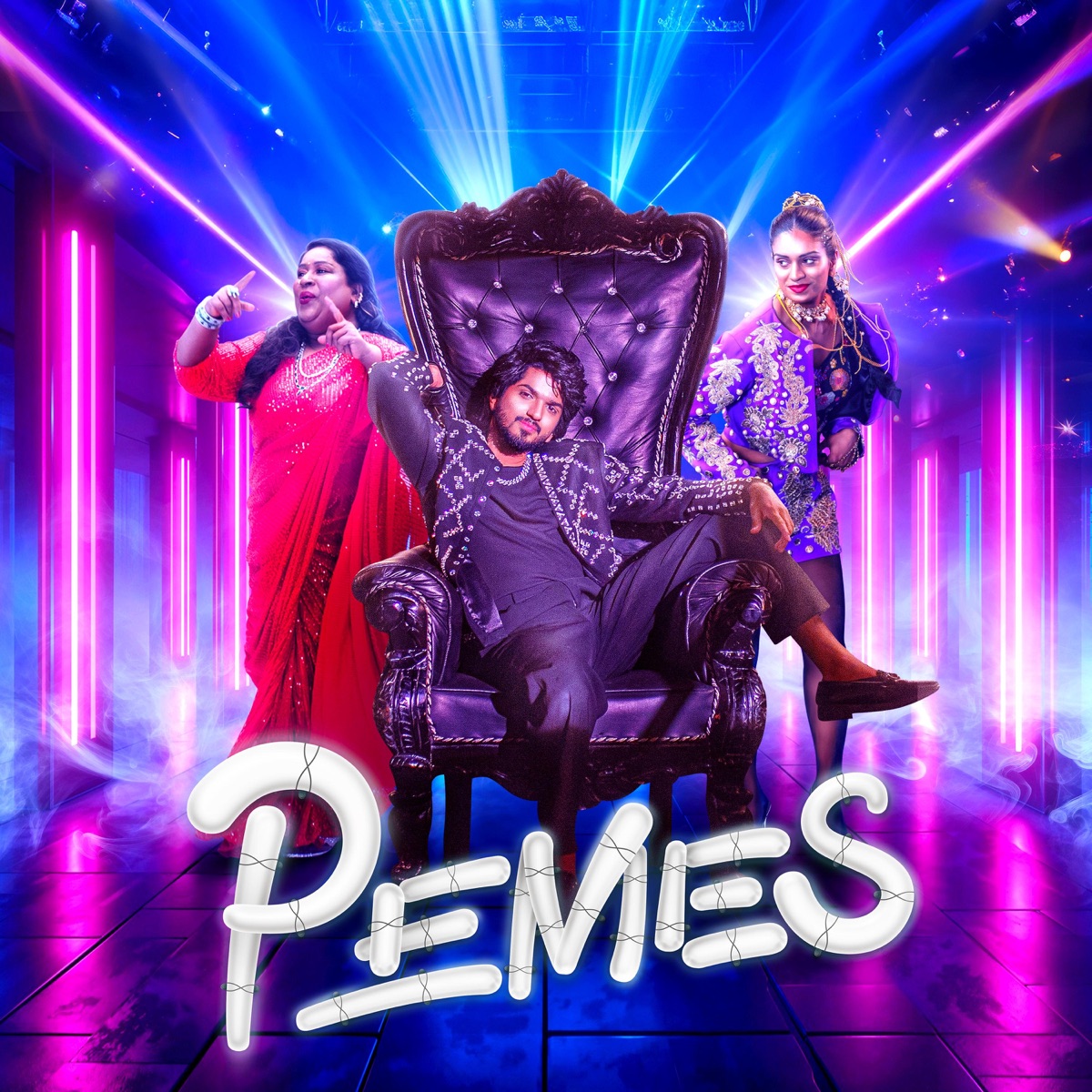 Pemes (feat. Harsha Vardhan, Chinna Ponnu & Yunohoo) - Single by Shameshan Mani Maran album cover