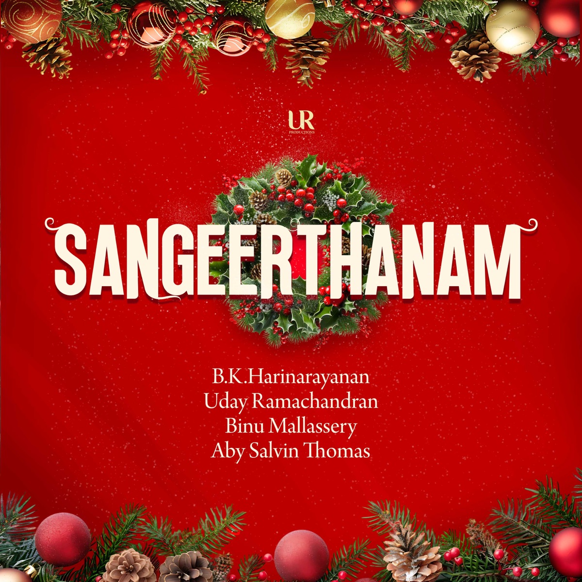 Sangeerthanam - Single by Uday Ramachandran & Binu Mallassery album cover