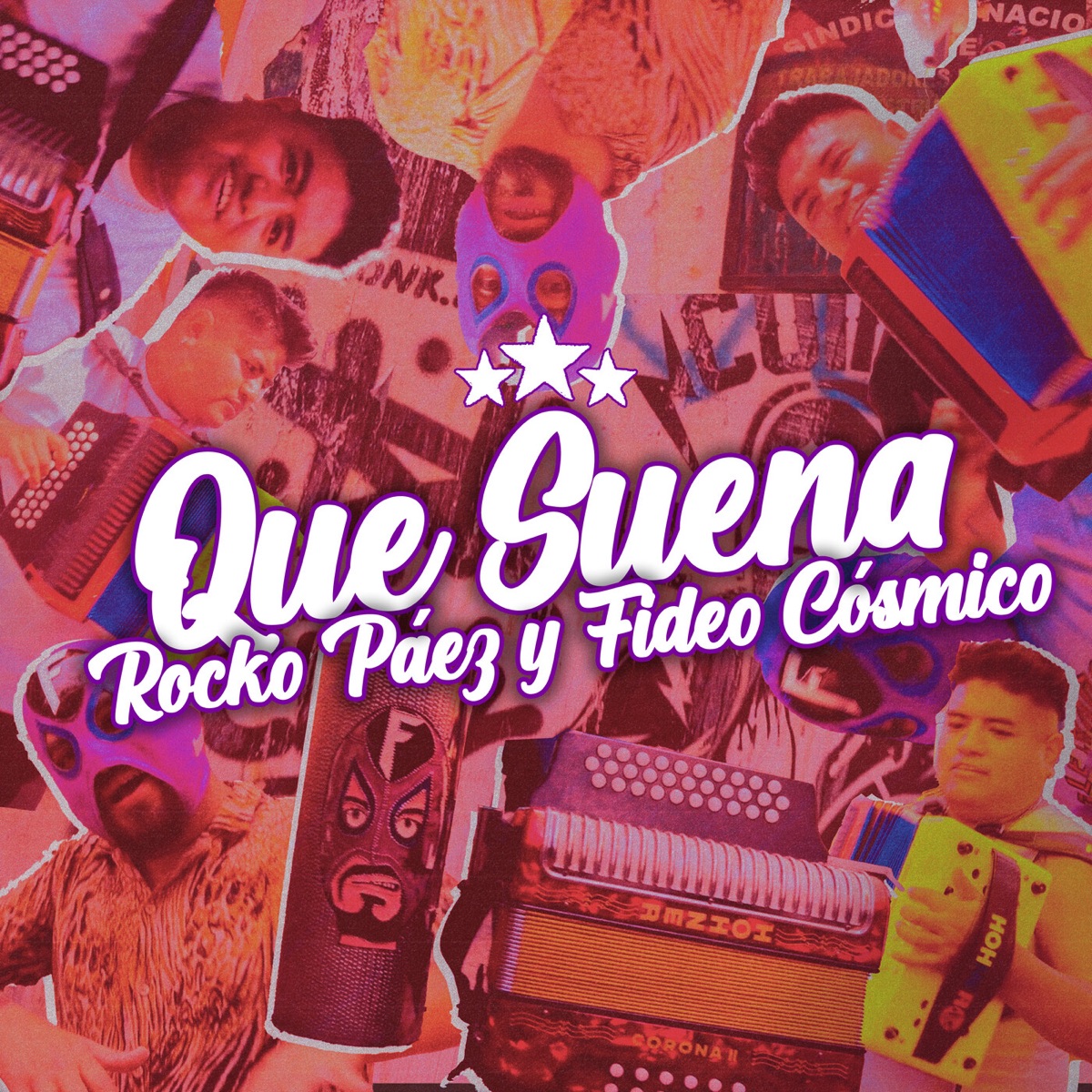 Que Suena - Single by Rocko Paez & Fideo Cósmico album cover