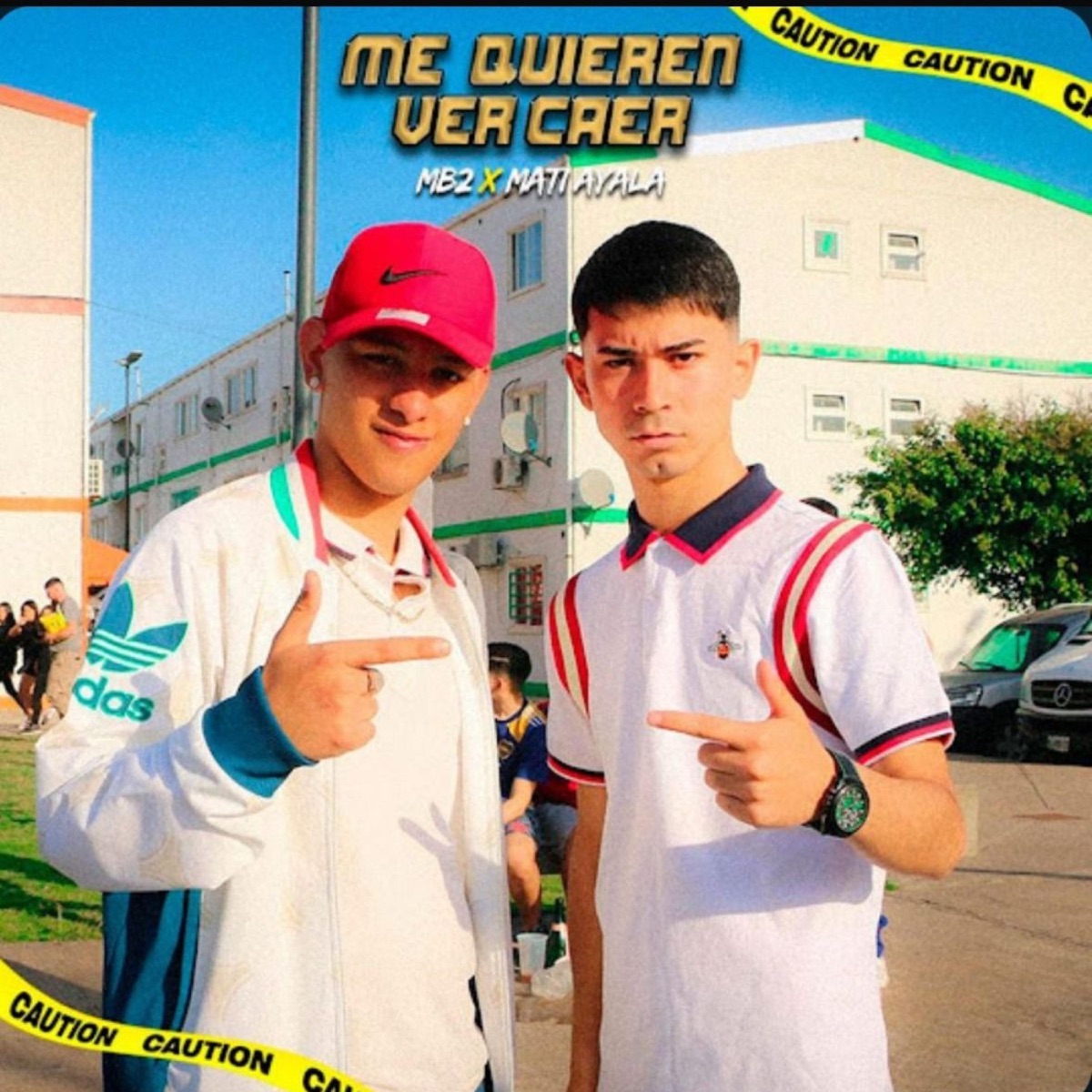Me quieren ver caer (feat. Mati Ayala) - Single by MB2 album cover