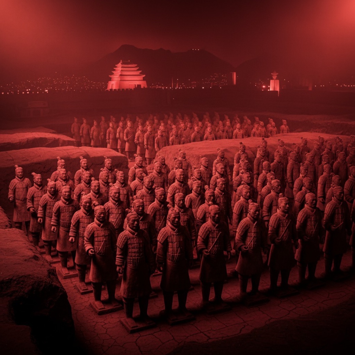 Terracotta Army Funk - Single by 4111n:)) album cover