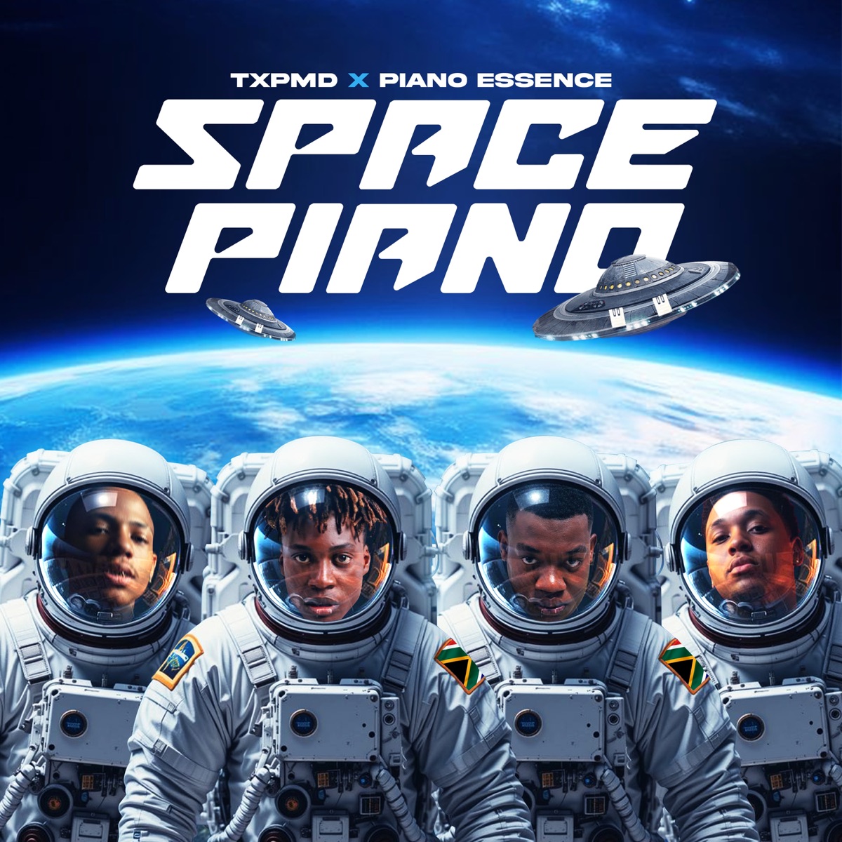 Space Piano 1 - Single by TxPMD & PIANO ESSENCE album cover