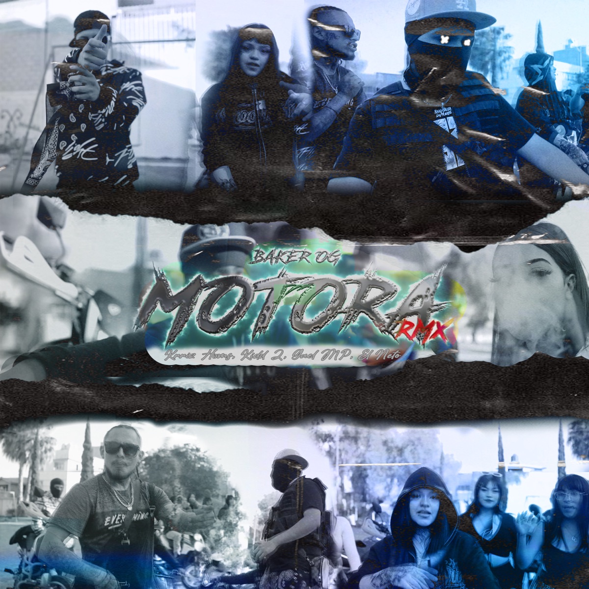 Motora (Extended) [feat. Krriz Homs, Kidd Z, Gael Mp & El Neto] - Single by Baker OG album cover