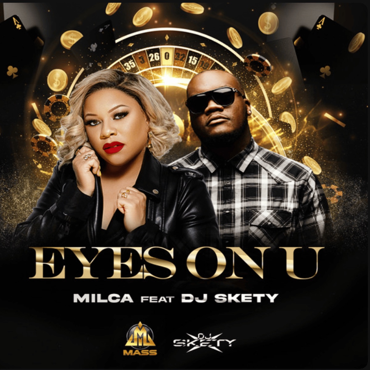 EYES ON U (feat. DJ Skety) - Single by Milca album cover