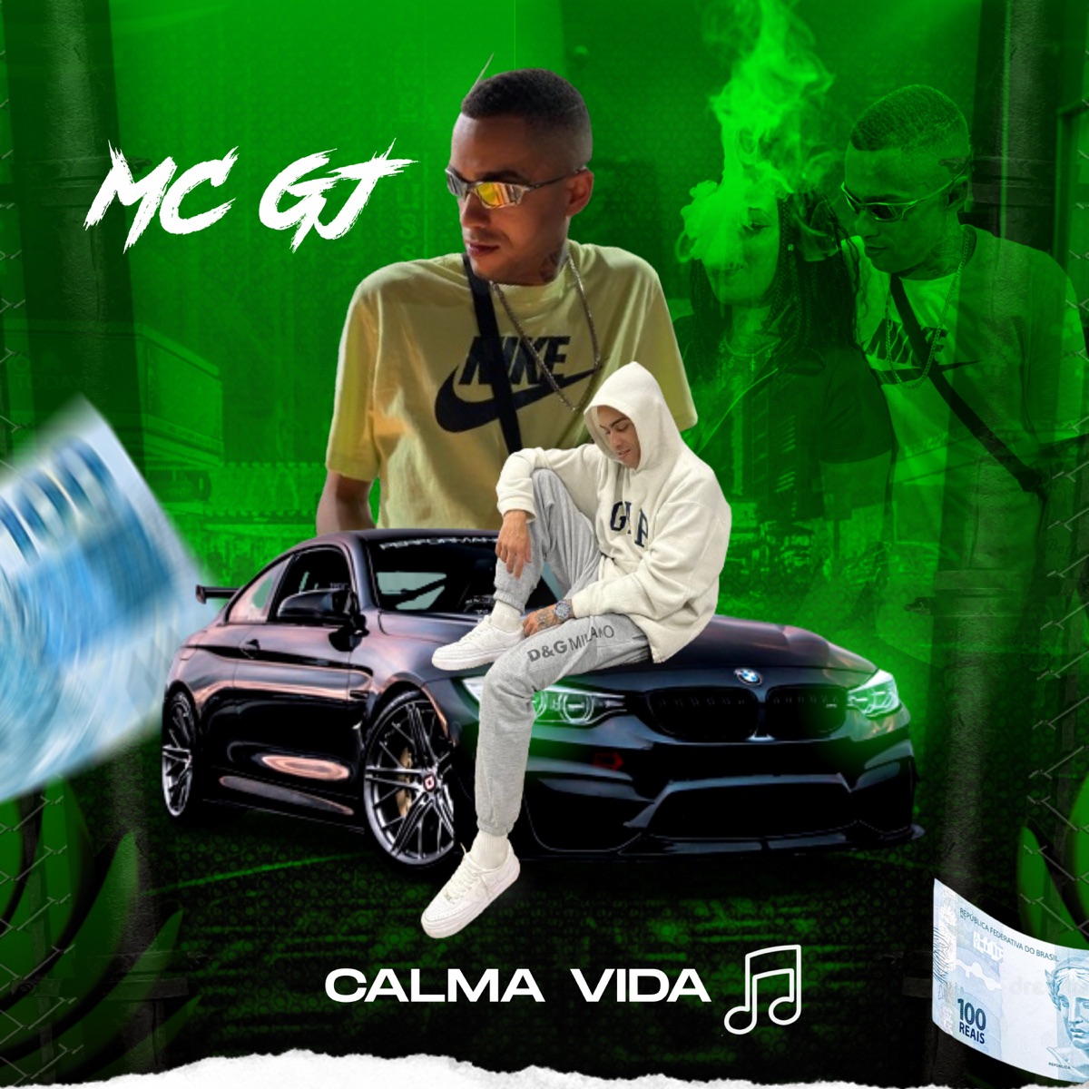 Calma Vida - Single by Mc GJ album cover