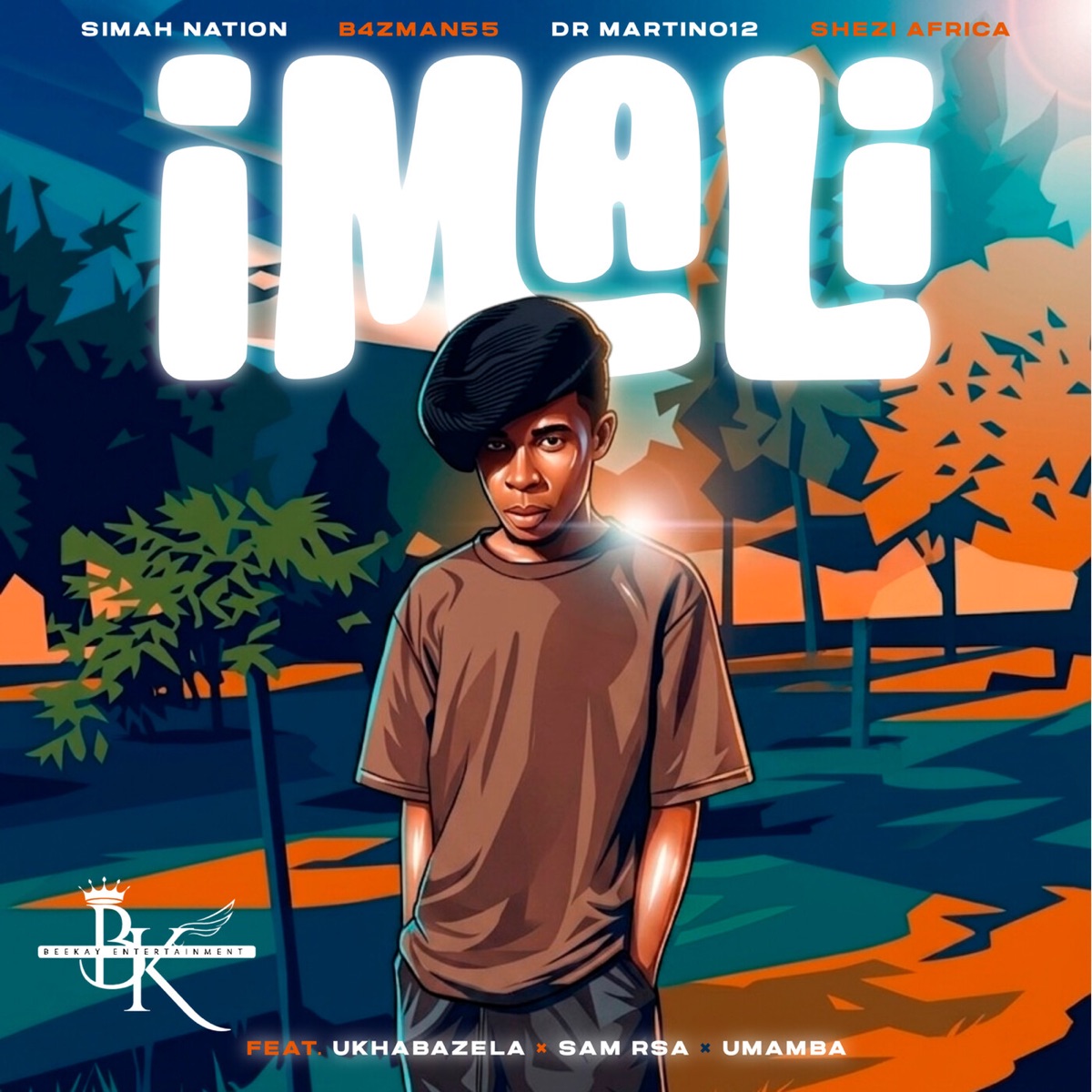 IMALI (feat. uKhabazela, sam rsa & uMamba) - Single by Simah Nation, B4zMan55, Dr Martin012 & SHEZI AFRICA album cover
